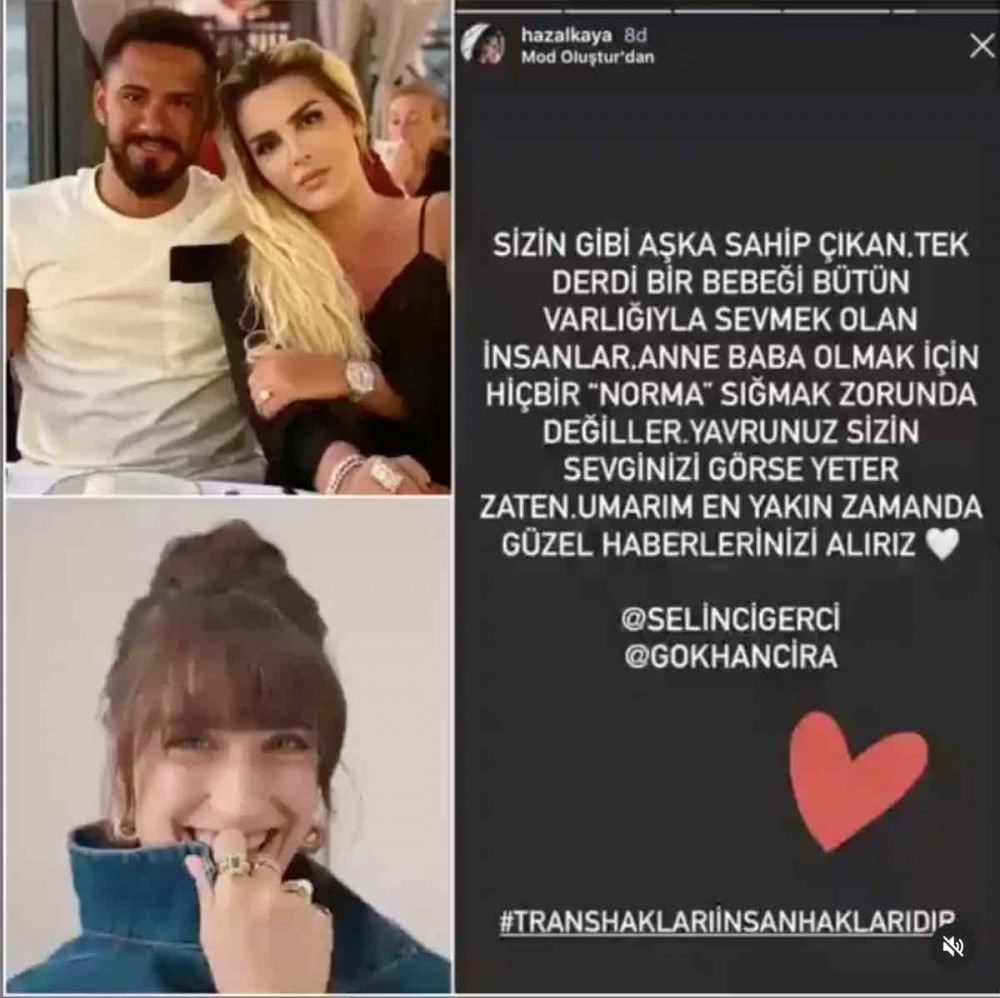 Hazal Kaya Selin Cigerci bebek